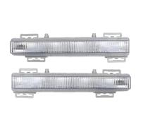 UAGFDFF 1 paire de feux de jour à LED Pour Mercedes Pour Benz W166 ML350 ML400 X204 GLK350 12-15, feux antibrouillard avant, 2049065401 2049065501 Ensemble Antibrouillard