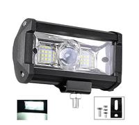 UAGFDFF Bloc Optique LED Pour Voiture Projecteur Tout-terrain 4x4 Phare Antibrouillard À Diode SUV ATV Tracteur Bateau Camion Pelle Barre Caches Anti-Poussière Pour Phares(30W 1PCS)