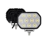 UAGFDFF Bloc Optique Projecteur Travail LED 5" 7500lm 50W Pour Chariot Élévateur Camion Avant Tracteur Chargeur Phare Accessoires Pelle Pièces Caches Anti-Poussière Pour Phares(2 pcs)