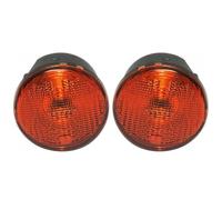 UAGFDFF Clignotants Auto Convient Pour Jeep Pour Wrangler 2007-2013 Paire De Feux De Stationnement/signal Latéraux Accessoires De Voiture Clignotant Voiture