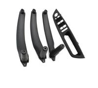 UAGFDFF Couvercle dpanneau intérieur poignée Porte Voiture, pour BMW X5 X6 E70 E71 E72 2007 - 2014 Poignée Porte Intérieure(RHD Black Set)