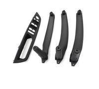 UAGFDFF Couvercle dpanneau intérieur poignée Porte Voiture, pour BMW X5 X6 E70 E71 E72 2007 - 2014 Poignée Porte Intérieure(LHD Black Set)