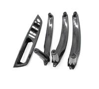 UAGFDFF Couvercle dpanneau intérieur poignée Porte Voiture, pour BMW X5 X6 E70 E71 E72 2007 - 2014 Poignée Porte Intérieure(LHD Carbon Set)