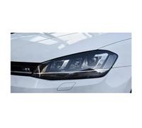 UAGFDFF Couvercle Phare Voiture Couvercle De Phare Pour VW Pour Golf 7 2014 2015 2016 2017 Coque Transparente Pour Lentille Couverture Spoilers de phares(Smoke color,La gauche)