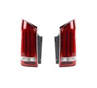 UAGFDFF Couvercle Phare Voiture Feux Arrière LED Pour Benz Pour Vito Pour W447 2014 - 2020, Feu DRL Clignotant Signal Dynamique Frein Marche Accessoires Spoilers de phares(Rouge)
