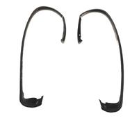 UAGFDFF Couvercle Phare Voiture Garniture De Bande D'étanchéité En Caoutchouc Phare Pour Panamera 2014 2015 2016 Joint Rondelle D'abat-jour Spoilers de phares(2PCS left and right)