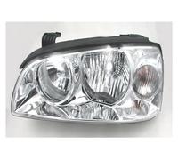 UAGFDFF Couvercle Phare Voiture Phares Ensemble De Pour Hyundai Pour Elantra 2004-2010 Phare Léger Avec Unité Lampe À Lumière LED Ajuster Manuellement La Spoilers de phares(1PCS left side)