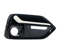 UAGFDFF Feux Antibrouillard Cadre De Phare Antibrouillard Pour Pare-choc Avant De Voiture Pour Civic Hatchback 2020-2021 Couvercle De Garniture Feux Antibrouillard Avant(1pc right)