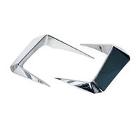 UAGFDFF Feux Antibrouillard Lot De 2 Phares Antibrouillard Avant Pour Toyota Pour RAV4 2020-2021 Garniture De Phare De Jour Couvercle De Sourcil Modifié Feux Antibrouillard Avant(1 pair chrome)