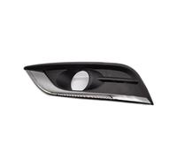 UAGFDFF Feux Antibrouillard Pour Koleos 2017 2018 Pare-choc Avant Phare Antibrouillard Garniture Cadre Capuchon Couvercle De Capot Chromé Feux Antibrouillard Avant(With chrome left)