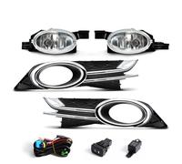 UAGFDFF Feux Antibrouillard Pour Odyssey 2014 2015 Phare Antibrouillard Halogène Feux De Jour Feux De Jour Garniture Chromée Interrupteur HD697 Feux Antibrouillard Avant