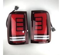UAGFDFF Feux arrières auto Feux Arrière Led Pour Vw Pour Amarok 2008 - 2020 Pour V6 Feu Arrière De Voiture Avec Clignotant Feu De Freinage Lumière D'urgence Feu arrière(Rouge)