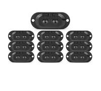 UAGFDFF Feux Position Clignotants Latéraux À LED 12 V/24 V Pour Camion, Feu Arrière D'avertissement, Feu De Gabarit Externe Pour Remorque Clignotant Rétroviseur(10pcs Yellow)