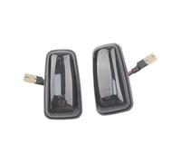 UAGFDFF Feux Position Feu De Position Latéral À LED Dynamique Pour Fiat Pour Scudo Combinato 220P Clignotant Rétroviseur(Smoked)