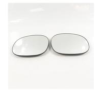 UAGFDFF Glace Rétroviseur pour Peugeot 206 (1998 1999 2000 2001 02 03 04 05 06 07 08 09 10 2011 2012) Et Citroen C2 C3 Rétroviseur Chauffant en Verre Mirror Glass(L+R)