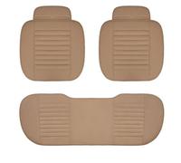UAGFDFF Housses siège Voiture pour Lexus pour ES pour CT pour GS pour GX pour LS pour LX pour NX pour RX LS350 Housse Siège Voiture en Cuir Ensemble Housses Siège Auto(Beige 1Set)