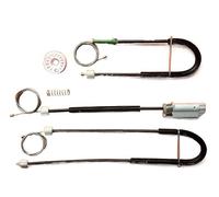 UAGFDFF LèVe Vitre Electrique POUR VW POUR CABRIOLET 1997-2011 KIT DE RÉPARATION RÉGULATEUR FENÊTRE AVANT DROIT OU GAUCHE LèVe-Vitre