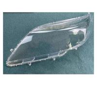 UAGFDFF phares Lentille phare voiture pour Toyota pour Sienna 2011-2015 masque couverture phare plastique abat-jour Transparent coque verre feux avant(Left and right)