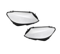 UAGFDFF phares Paire couvercles bjectif phare voiture pour Mercedes pour Benz W205 C180 C200 C260L C280 C300 2015-2018 coque phare transparente feux avant