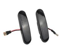 UAGFDFF Pour Lancia Pour Musa 350 2005-2012 1612811180 Clignotant Dynamique Indicateur Position Latéral Accessoires Clignotant Dynamique(Dynamic Smoked)