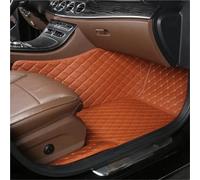 UAGFDFF Tapis Sol Automobile Tapis Sol Voiture pour Kia pour Sportage 4 2017-2022 Homme Cuir Personnalisé Antidérapant Luxe Intérieur 1Pc Accessoire Auto Tapis Auto(Copilot-Brown)