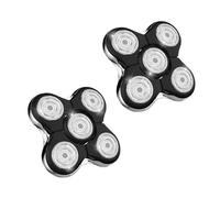 Uaikplkpxz Lames de Rasoir à tête de Rechange, modèle XR7000, Compatible avec Remington Balder Pro Head Rasoir à tête(2pack)