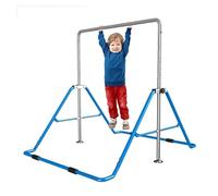 UALXPAO Barre de Gymnastique Barre Horizontale Pliable avec Cadre pivotant renforcé for tractions, Barre for extérieur(Color5)