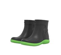 UALXPAO Chaussures de pluie pour hommes Chaussures résistantes à l'usure for hommes, confortables, imperméables, for le travail des adultes, bottes de pluie talons bas for(Black Green Shoes,43 EU)