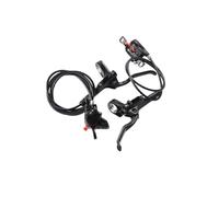 UALXPAO Ensemble de Freins à Disque hydrauliques Ensemble de Freins à Disque Route hydrauliques, VTT, vélo Montagne, 2 Pistons, 3 Doigts, Levier en Acier(MT200 a Pair)