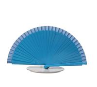 UALXPAO Éventail Pliant Pure Color Wood Folding Fan Dance Performance Prop Women Wooden Hand Fans Fold Wedding Party Home Decor(Color11)