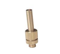 UALXPAO Fontaine Buse Lot de 5 Buses Fontaine à Jet d'eau Droit, Filetage mâle M6 M8 M10 M12, for Rideau Pluie pour Parc, Jardin(6mm)