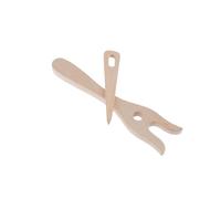 UALXPAO Fourchette à Tricoter for Le tressage d'outils de Cordage en Bois | Ensemble de crochets de tissage for la fabrication d'accessoires artisanaux de bricolage