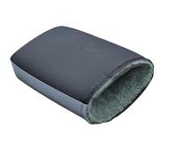 UALXPAO Gants pour Guidon de Moto Gants de Guidon Moto, Coupe-Vent, imperméables, Chauffe-Mains, Doublure isolée en Peluche, for vélo, Scooters, motoneiges(A)