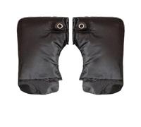 UALXPAO Gants pour Guidon de Moto Gants de Moto d'hiver, protège-Guidon, Bande réfléchissante, Couverture Barre poignée Chaude, for Motos, Scooters, équitation(Small Mouth)