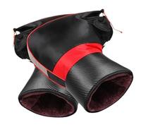UALXPAO Gants pour Guidon de Moto Manchons de Protection for Guidon Moto et Scooter, épais Chauds, Gants d'hiver imperméables à la Pluie