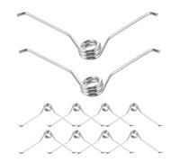 UALXPAO Remplacement du Ressort des cisailles de Jardin 10 Ressorts en V for Ciseaux à Laine, Acier Inoxydable, réutilisables, for Moutons et Outils de Jardinage