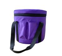 UALXPAO Sac de Transport pour Bol Chantant Étui de Transport Portable Couleur Violette et Inserts for Bol Chantant en Cristal, Sac rembourré for(13 inch)