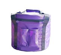 UALXPAO Sac de Transport pour Bol Chantant Sac Quartz Cristal Bol Chantant étui de Transport for Bols poignée Violette Sac Voyage Mallette Rangement(12 inch)