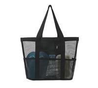 UALXPAO Sac pour Tapis de Yoga Sacs de Natation Grande capacité, Sac Voyage Multifonctionnel à bandoulière for la Plage(Black)