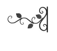 UALXPAO Support pour panier suspendu Lot de 2 crochets muraux for pots fleurs, support en fer for décoration jardin