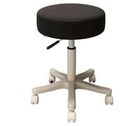 UALXPAO Tabouret Roulant Tabouret Rond Rotatif à roulettes for Salon de Coiffure et Maquillage, Chaise poulie for manucure institut beauté(Color 3)