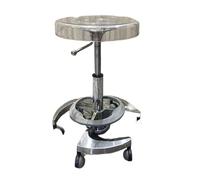 UALXPAO Tabouret Roulant Tabouret Rond Rotatif à roulettes for Salon de Coiffure et Maquillage, Chaise poulie for manucure institut beauté(Color 4)