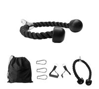UALXPAO Tirage vers Le Bas avec Corde pour Triceps Ensemble de Sept pièces Corde à Double extrémité, entraînement Traction des Biceps, Triceps