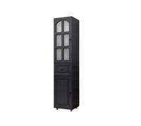 UALXPAO Toilettes Armoire du Sol au Plafond | Coin Côté étroit Armoire latérale Crevasse d'angle(180 High 30 Width 35)