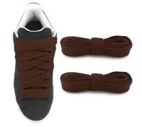UamGlsob Lacets Plats Très Larges 20mm pour Campus 00s | Cordon Renforcés et Épais pour Baskets Sneakers Style Rétro