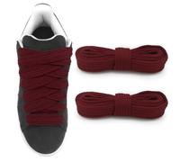 UamGlsob Lacets Plats Très Larges 20mm pour Campus 00s | Cordon Renforcés et Épais pour Baskets Sneakers Style Rétro
