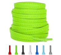 UamGlsob Lacets Silicone Antidérapants pour Chaussures Football | 7 mm Lacet pour Chaussures à Crampons de Foot et Running Course