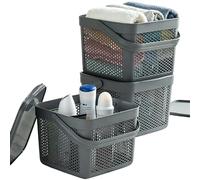uandu Panier de Rangement Avec Couvercle 8 x 3 cm - Pour Jouets, Linge, Salle de Bain, Cuisine - Panier de Pâques