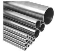 UANGLI 4pcs 304 Acier Inoxydable Tube Capillaire Tuyau Argent OD 8mm ID 5.5mm, 350mm Longueur,
