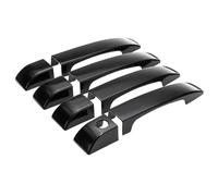 UANGLI Des Pièces De Rechange Garnitures Poignées Porte Voiture Garnitures Poignées Porte Extérieures Noires Brillantes Pour Land Rover Range Pour Vogue L322 2002-2012
